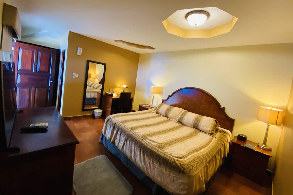 Phòng Deluxe, 1 giường cỡ king | Minibar, bàn, truy cập Internet không dây miễn phí, bộ trải giường 