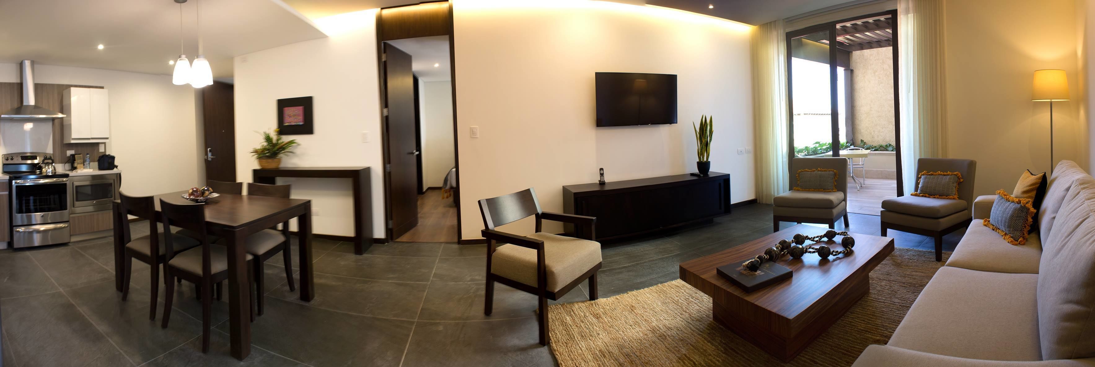 Suite Deluxe, 2 chambres, cuisine, vue ville