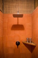 Ducha, cabezal de ducha tipo lluvia, artículos de tocador gratuitos
