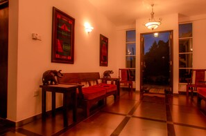 Zona de estar del vestíbulo