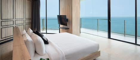 2-Bedroom Oceanfront Suite | Vue de la chambre