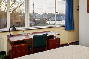 In-room safe, desk, iron/ironing board, free cribs/infant beds