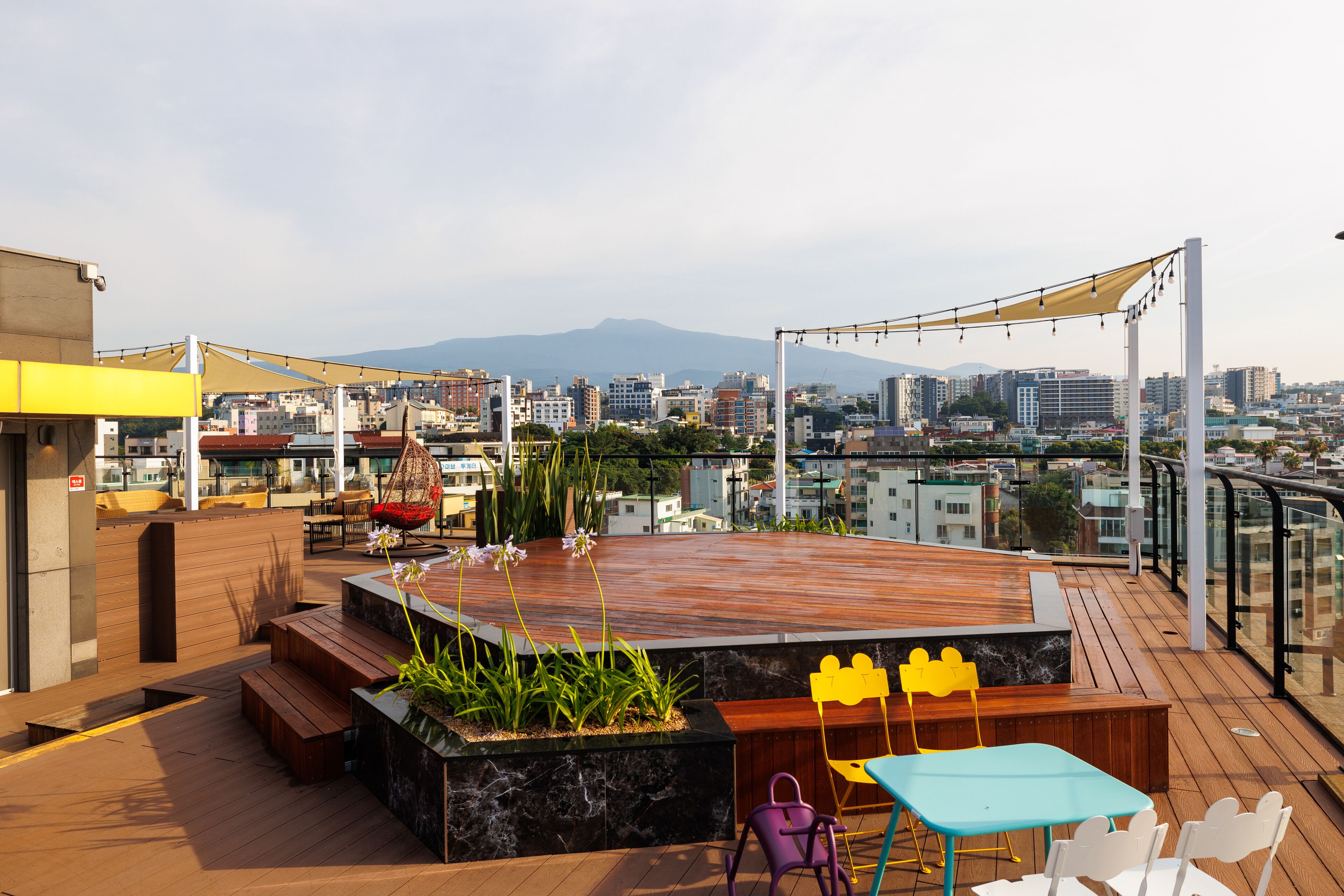 rooftop terrace
