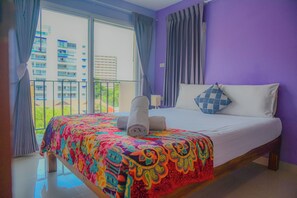 ห้องคอมฟอร์ททริปเปิล | มินิบาร์, ตู้นิรภัยในห้องพัก, โต๊ะทำงาน, Wi-Fi ฟรี