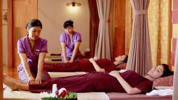 Behandlungsräume für Paare, Körperbehandlungen