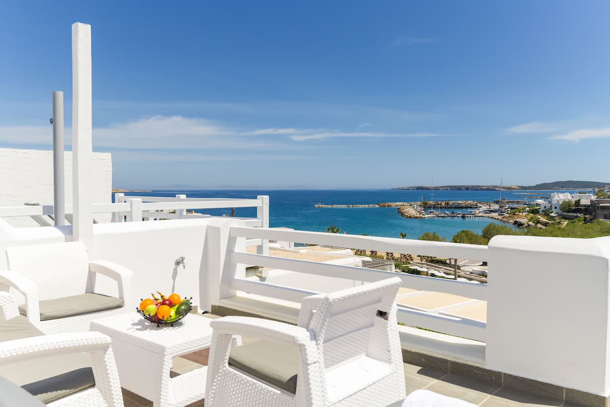 Family Apartment with Sea View | Balcony view