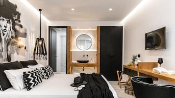 Deluxe suite 2 | Zimmersafe, Verdunkelungsvorhänge, schallisolierte Zimmer