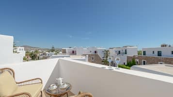 Luxury Suite (Argo Cabana, Steam Bath, Outdoor Heated Plunge Pool) | Vue depuis le balcon