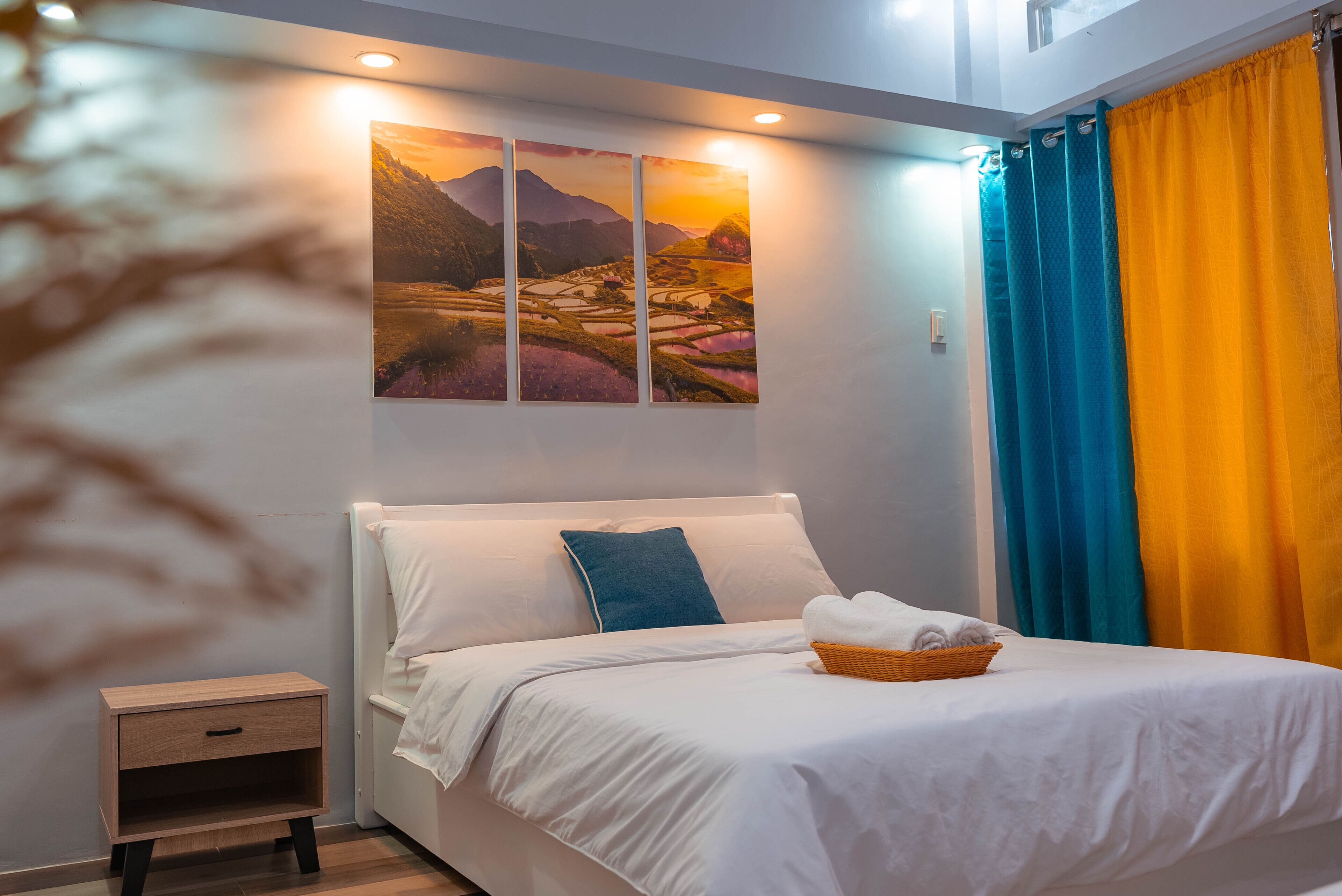Deluxe-Zimmer, 2 Doppelbetten (Family) | Kostenloses WLAN, Bettwäsche