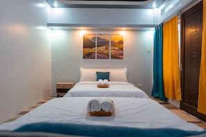 Wifi gratis y ropa de cama