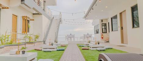 Courtyard view