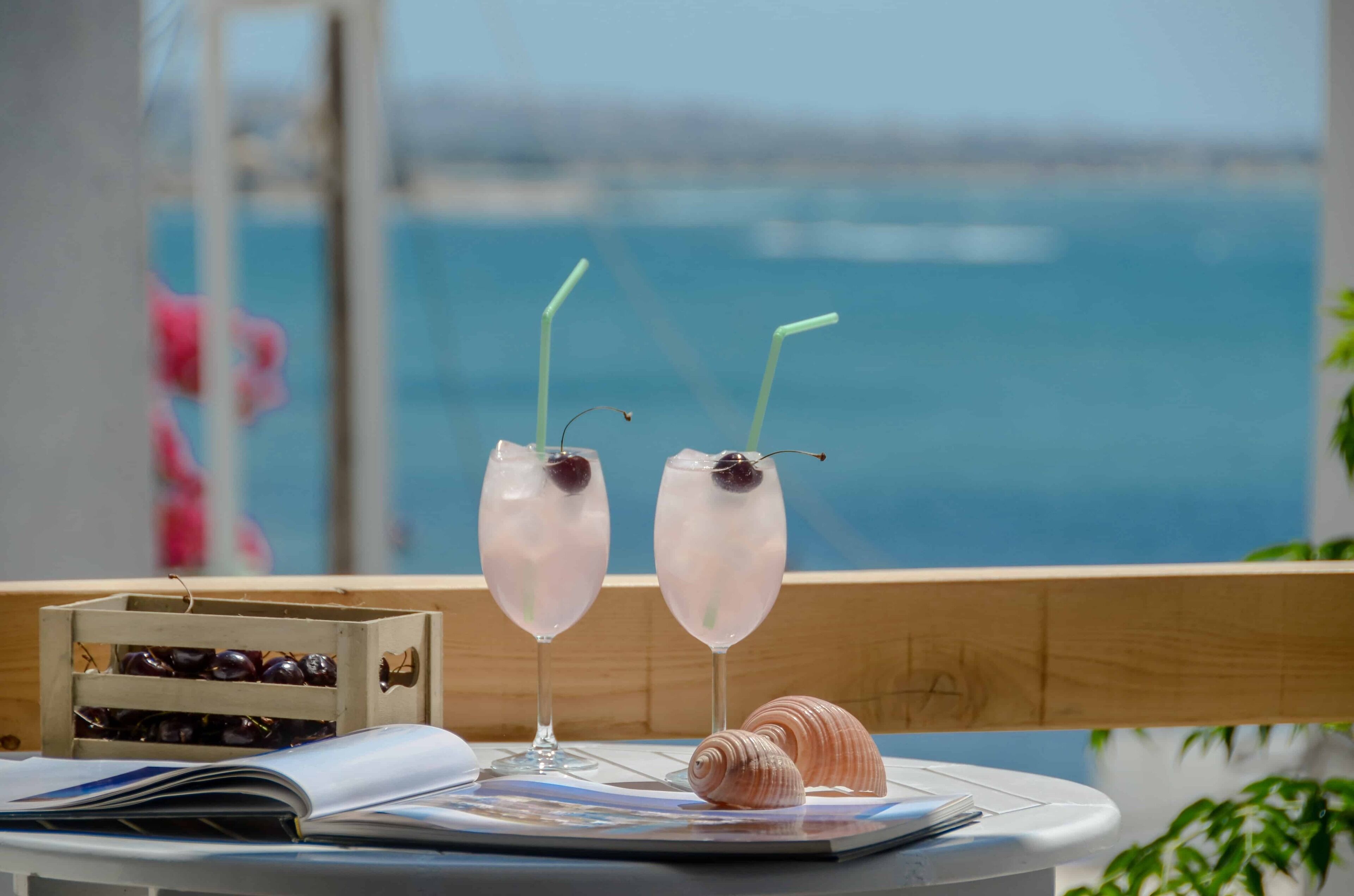 deluxe twin room, sea view (first floor) | terrace/patio