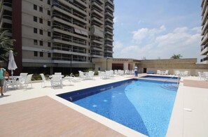 Apartamento standard, 1 quarto, geladeira e micro-ondas | Piscina | Piscina externa