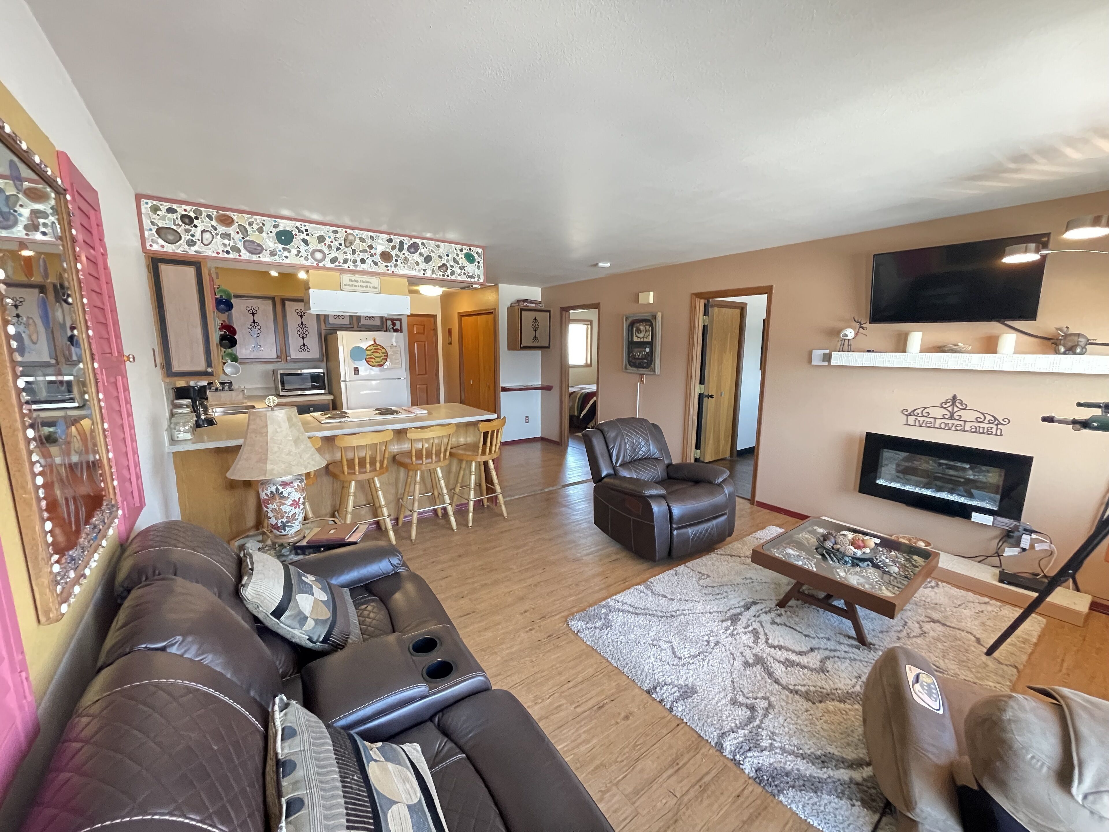 Suite, 2 chambres | Coin séjour