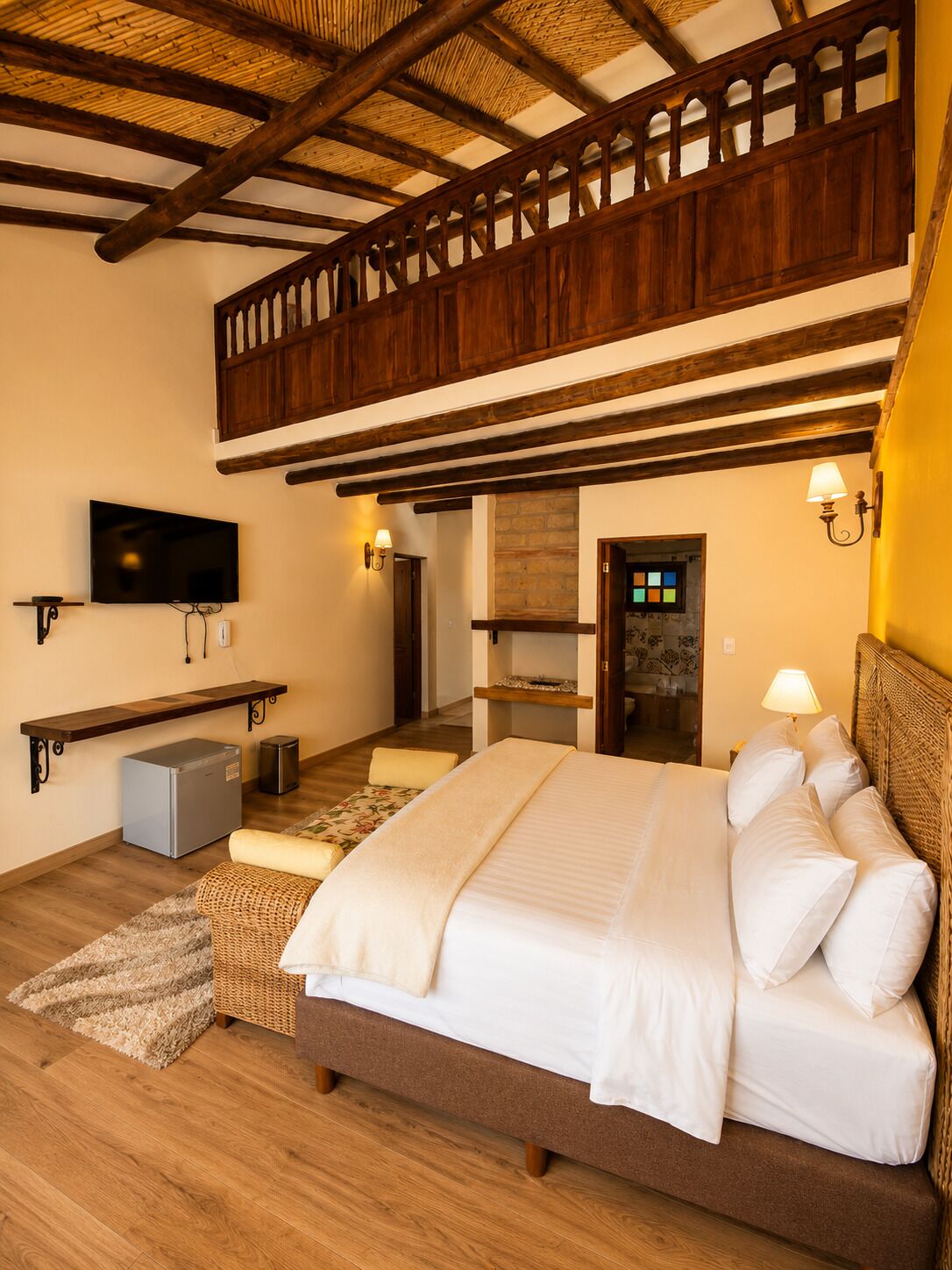 Family Room | Egyptian cotton sheets, premium bedding, down duvets, minibar