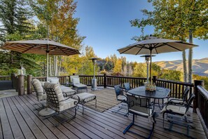 Luxury House, Multiple Bedrooms, Resort View, Slope side | Terrace/patio - Snowberry by Elevation Accommodations (Avon)