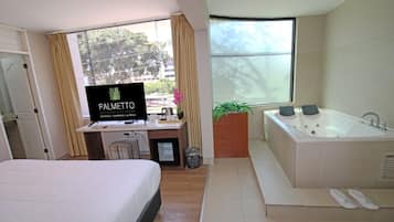 Suite, Hot Tub | View from room