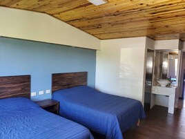 Double Room, 2 Double Beds | Desk, blackout drapes, free WiFi, bed sheets