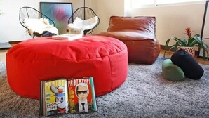 Living area - Stunning 2 Beds Apt WiFi in Polanco (Mexico City)