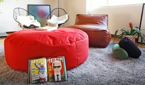 Standard Apartment, 2 Bedrooms | Living area | Flat-screen TV - Stunning 2 Beds Apt WiFi in Polanco (Mexico City)