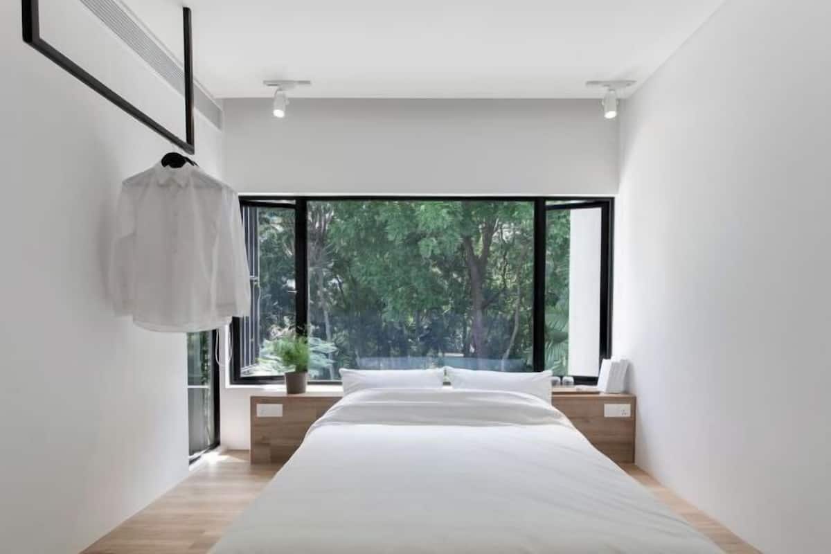 In-room safe, desk, blackout curtains, iron/ironing board