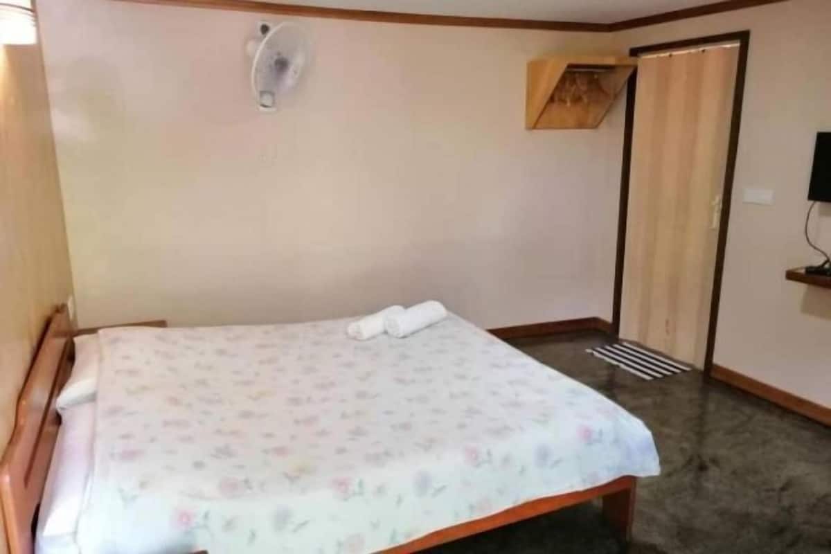 Escritorio, cortinas blackout, cunas y camas extra