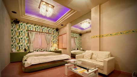 Standard Double Room B (includes air purifier) | 1 bedroom, down comforters, individually decorated, blackout drapes. Hotel Sagano - Adults Only