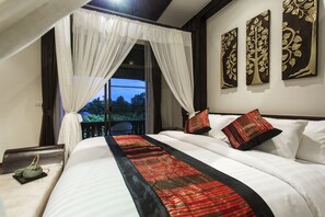 Deluxe King Bed | In-room safe, iron/ironing board, free cribs/infant beds, rollaway beds - Getaway Chiang Mai Resort & Spa (Doi Saket)