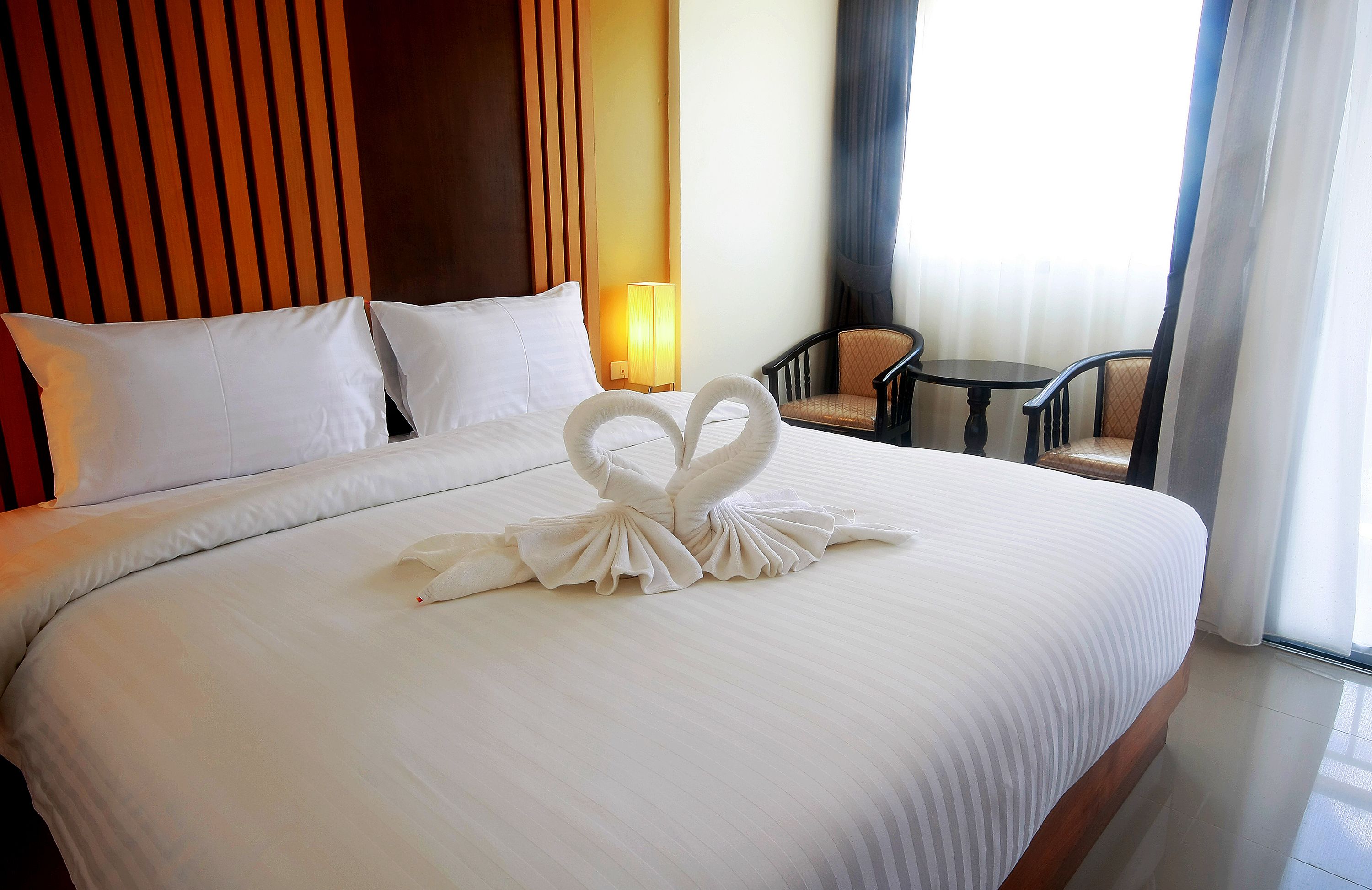 deluxe double room, mountain view | premium bedding, minibar, desk, free wifi