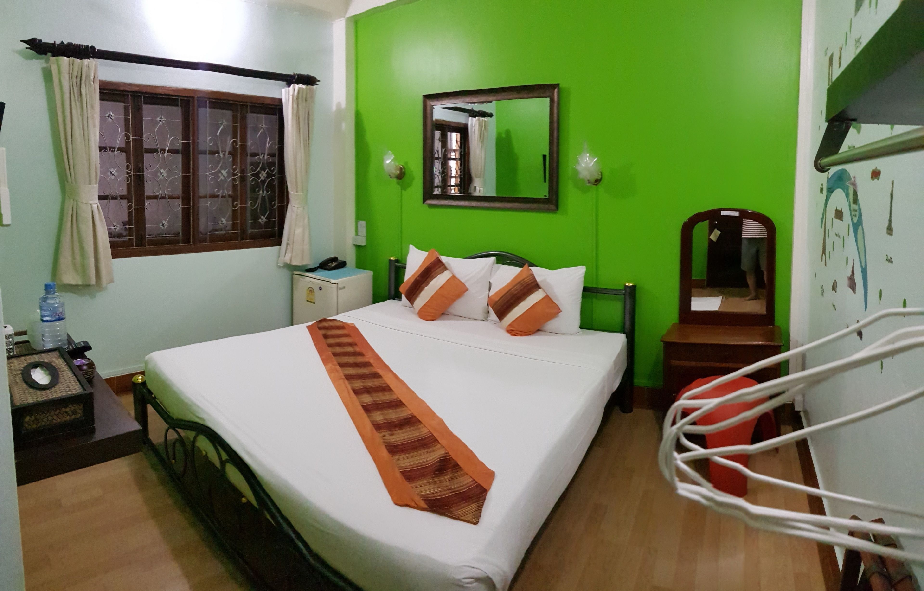 window back side double room | in-room safe, desk, free wifi