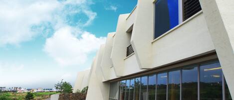 Entrada de la propiedad