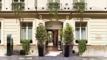 Fassade der Unterkunft