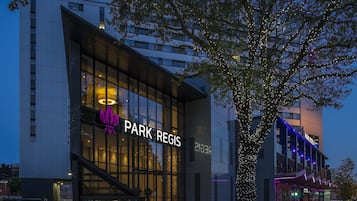 Front of property – evening/night