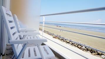 Superior Double Room, Ocean View, Beachfront | Balcony
