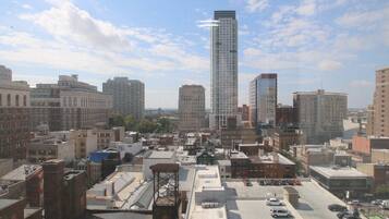 Luxury Apartment, 1 Bedroom, City View, Corner | View from room