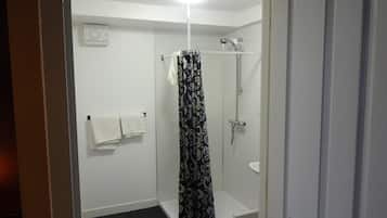 Standard Double Room | Bathroom | Shower, free toiletries, hair dryer, towels