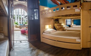 Shared Dormitory, Multiple Bedrooms, Shared Bathroom