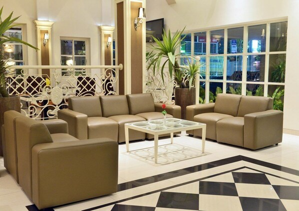 Sitzecke in der Lobby