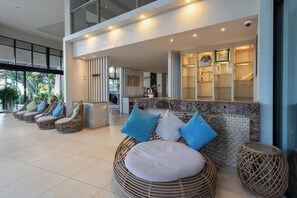 Lobby sitting area - Recenta Phuket Suanluang by Deevana (Wichit)