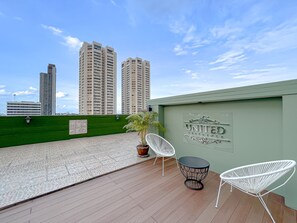 Terrasse sur le toit