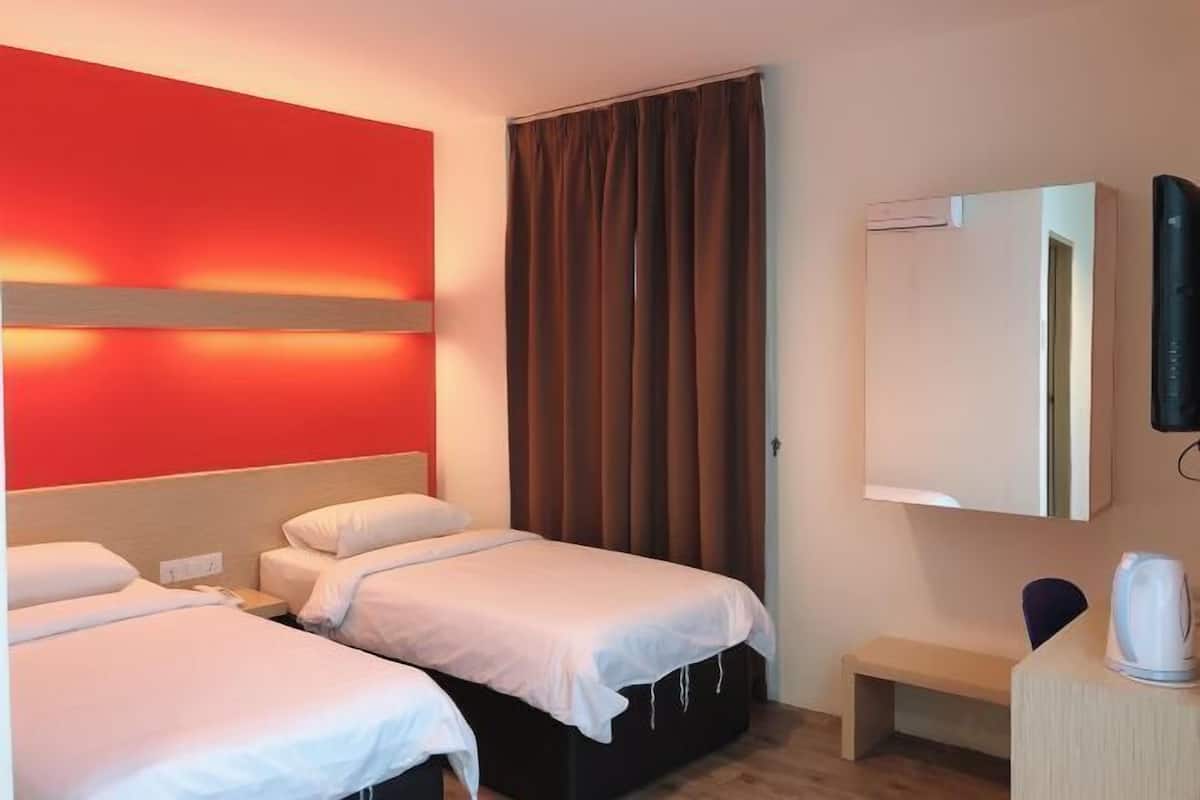 Desk, iron/ironing board, free WiFi, bed sheets