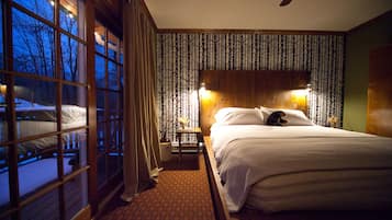 Chambre supérieure double, 1 très grand lit | Literie de qualité, couette en duvet, décor unique, ameublement unique