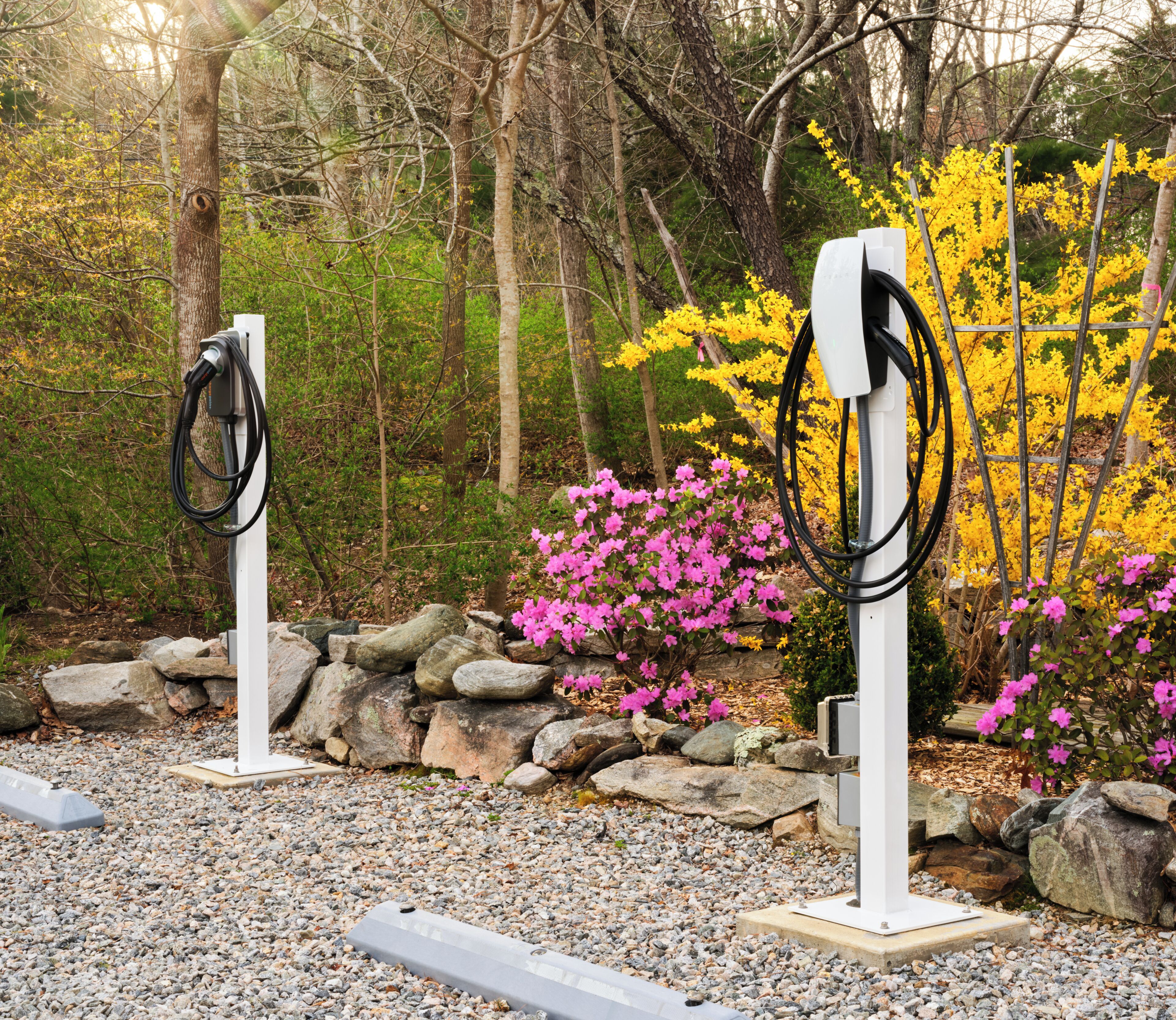 Borne de recharge pour véhicule électrique