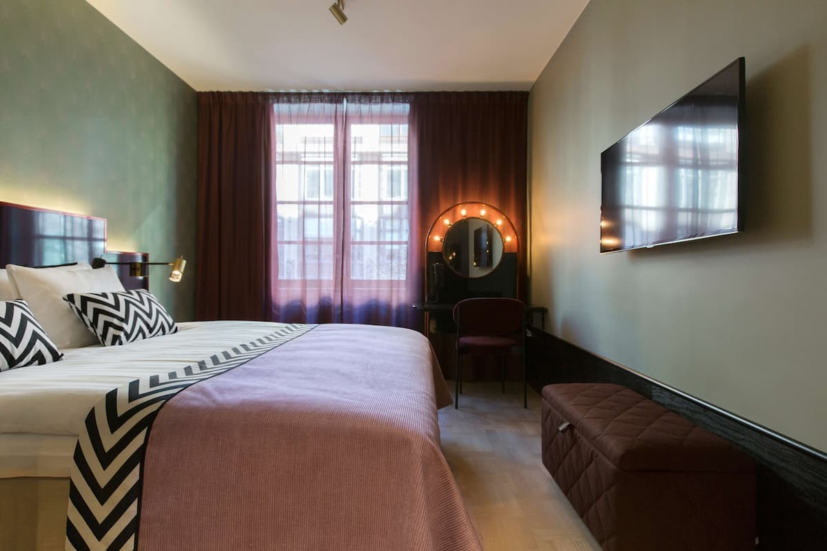 In-room safe, desk, blackout curtains, iron/ironing board