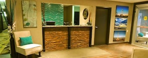 Interior entrance