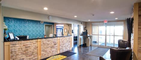 Kiosk voor inchecken/uitchecken