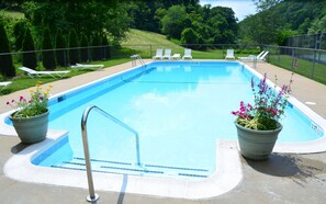 Seasonal outdoor pool