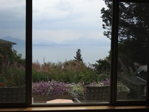 Moose Caboose Upstairs | View from room - Alaska Adventure Cabins (Homer)