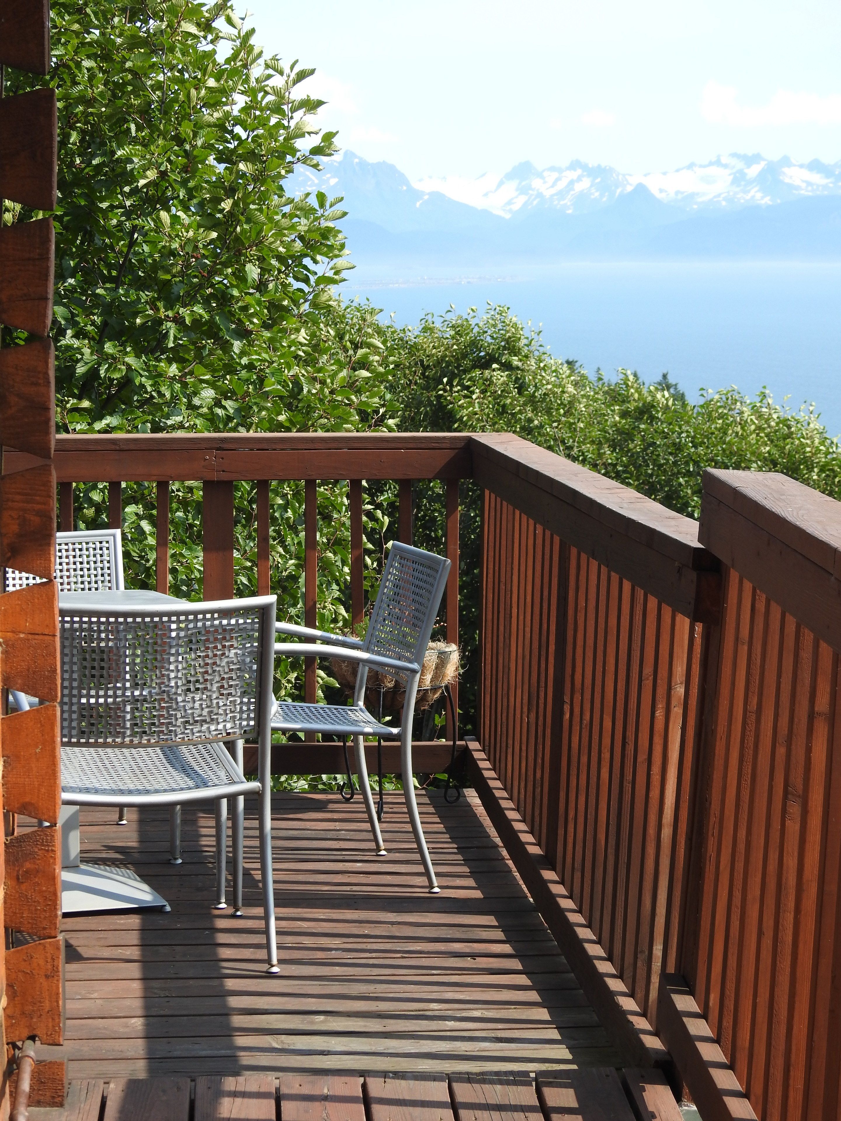 Cabaña panorámica, 2 habitaciones, cocina, vista al mar | Ropa de cama de alta calidad y decoración personalizada 