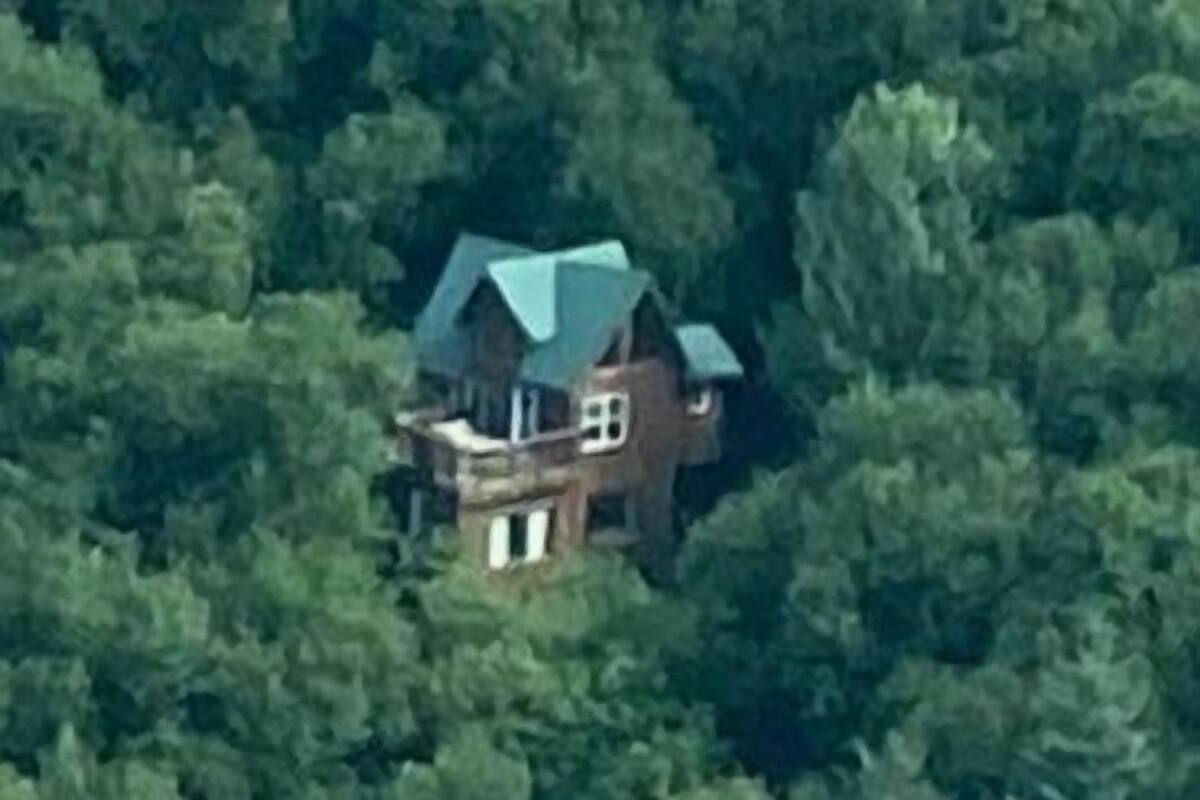 全景小屋, 2 間臥室, 廚房 (Canyon Cabin) | 高級寢具、書桌、手提電腦工作空間、隔音